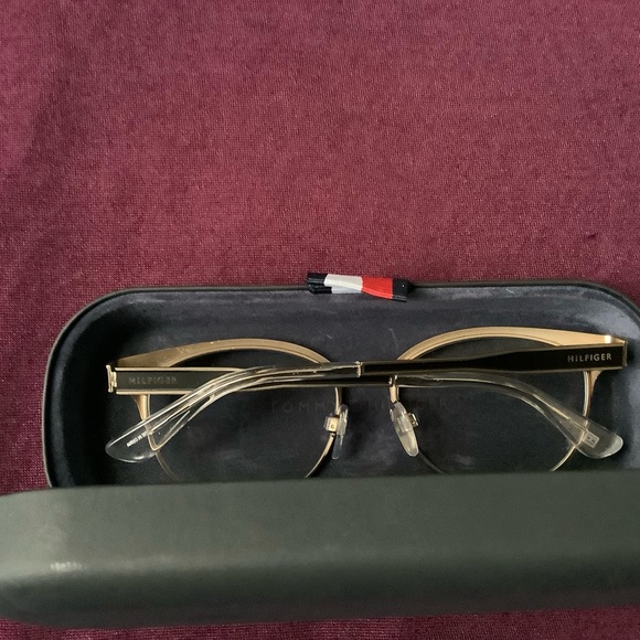Tommy Hilfiger Glasses Frames with case & cleaning cloth TH 1359 K1T 140 NEW - Picture 6 of 6